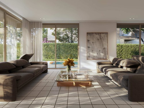 3 bedroom villa with garden and swimming pool in a new development in Cascais