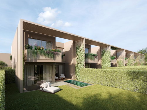 3 bedroom villa with garden and swimming pool in a new development in Cascais