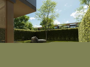 3 bedroom villa with garden and swimming pool in a new development in Cascais