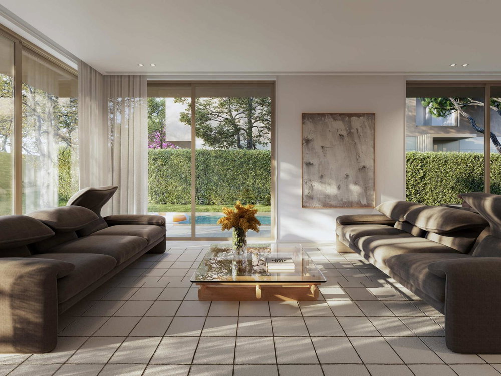 4 bedroom villa with garden and swimming pool in a new development in Cascais