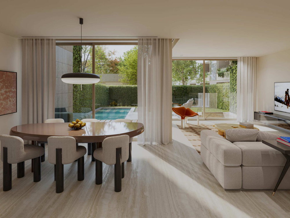4 bedroom villa with garden and swimming pool in a new development in Cascais