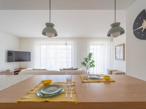 2 bedroom flat with outdoor area in the most recent development next to the Douro River