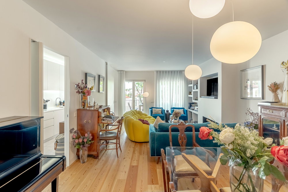 3 bedroom flat in Unique Belem with garden and terrace