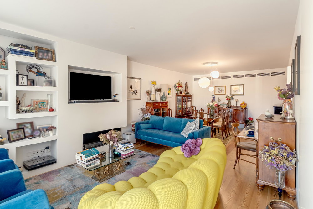 3 bedroom flat in Unique Belem with garden and terrace