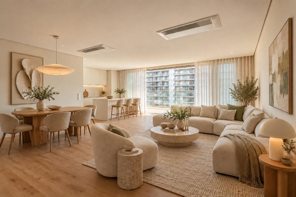 3 bedroom flat with terraces and parking, in Miraflores
