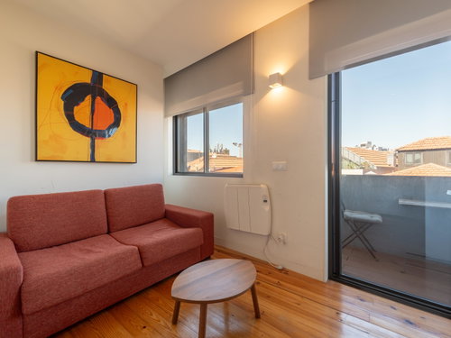 1 bedroom flat with balcony, on Avenida Rodrigues de Freitas