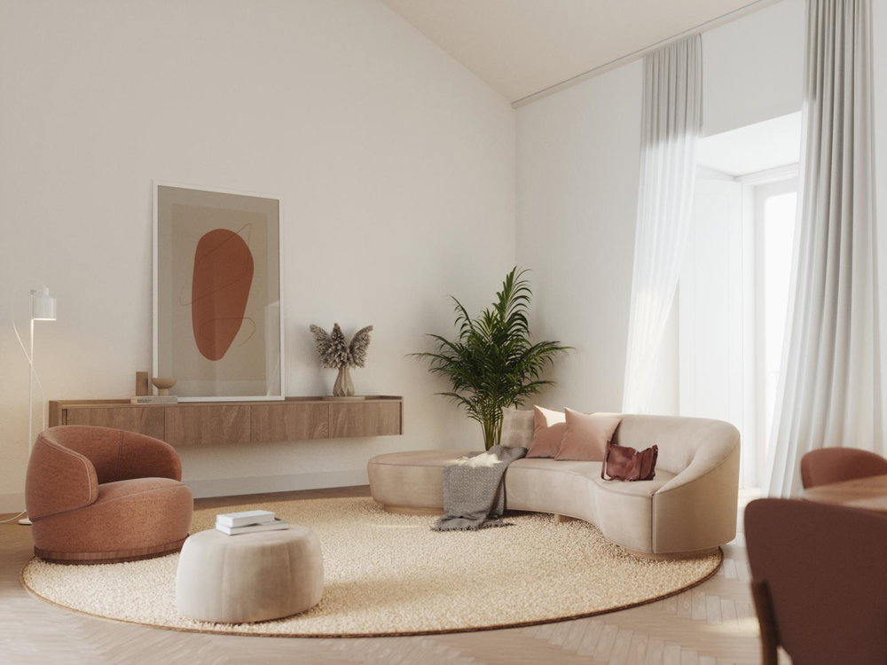2 bedroom flat with 183m² and parking in Beato, Lisbon