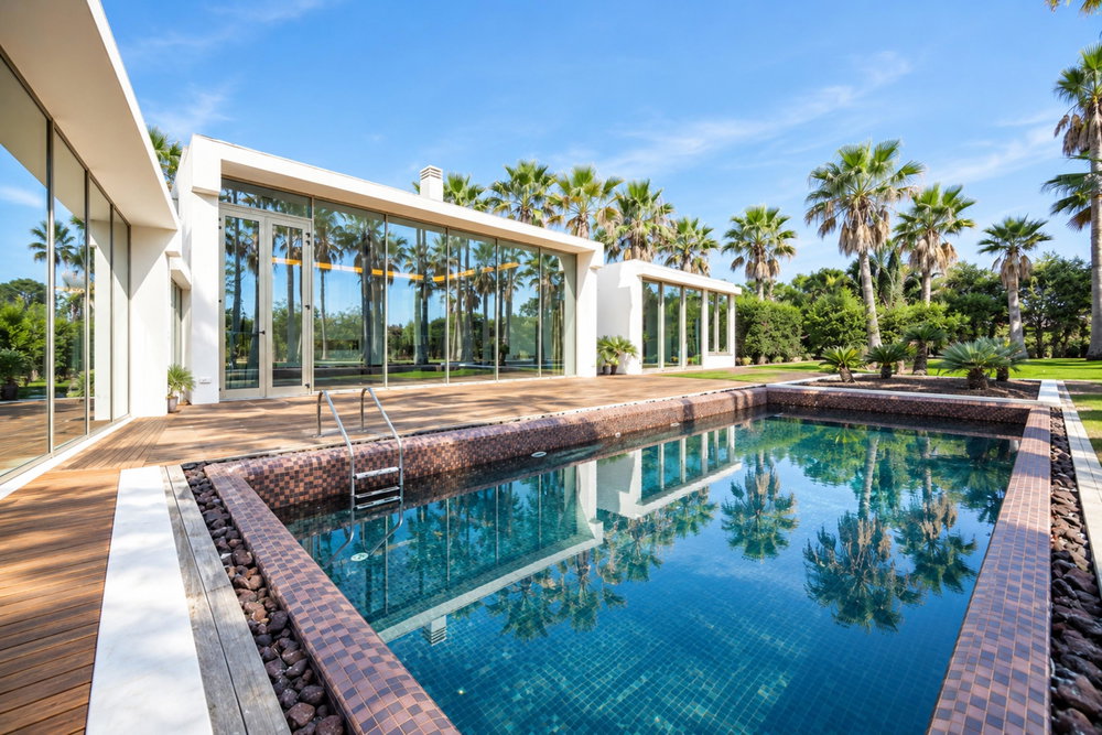 Contemporary 3 bedroom villa, located in São Rafael, Olhos de Água