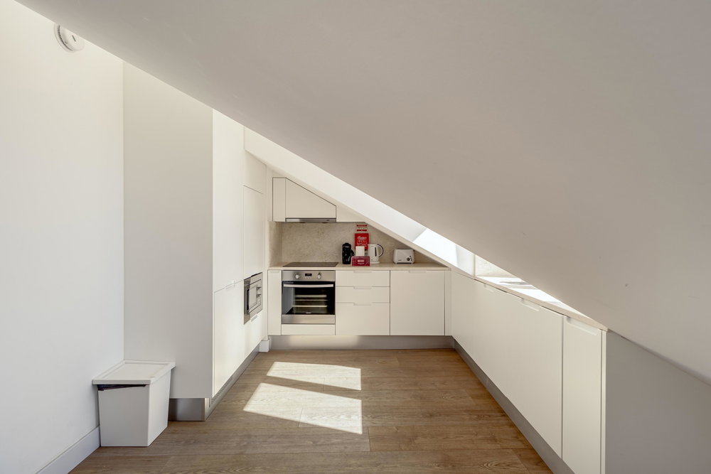 Two bedroom apartment with two balconies and river view
