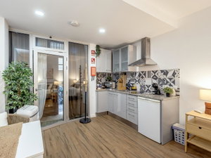 1-bedroom apartment converted into two studios in Cais do Sodré