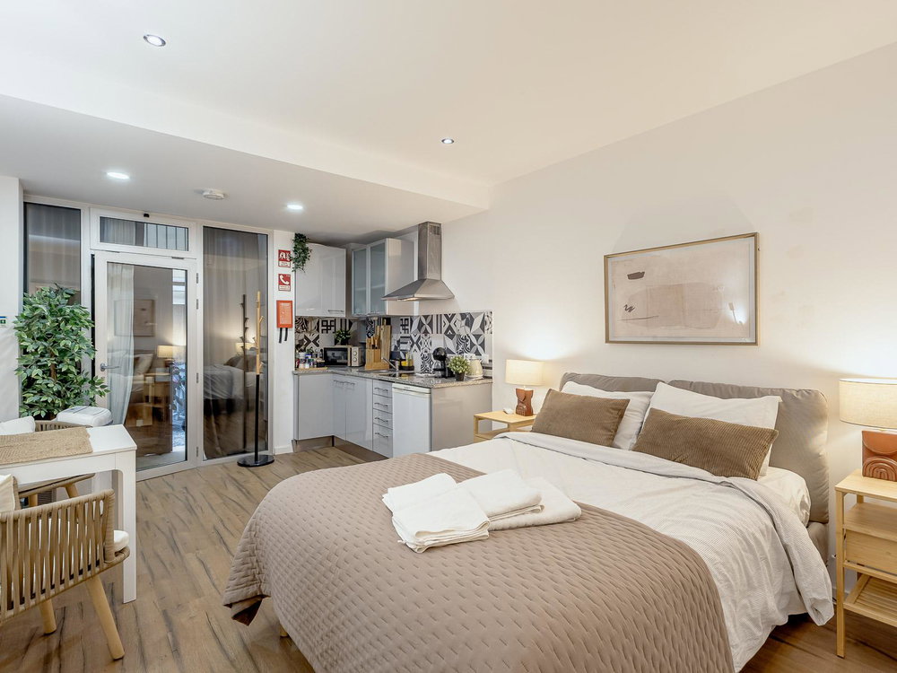 1-bedroom apartment converted into two studios in Cais do Sodré