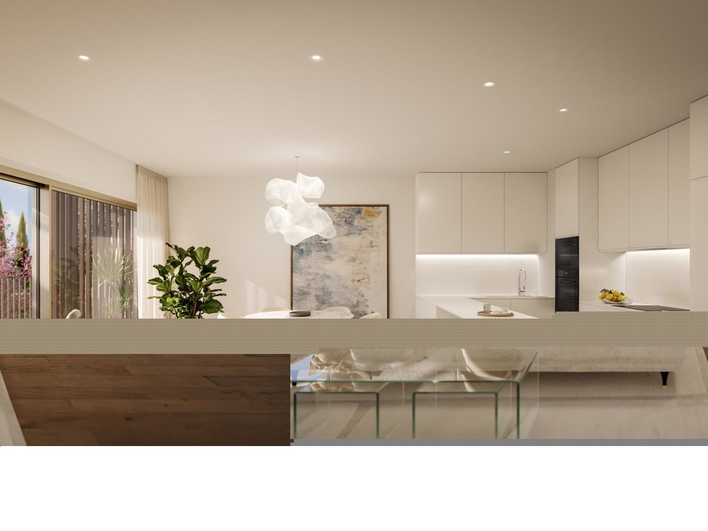 3 bedroom flat with balcony and parking in Barcarena, Oeiras