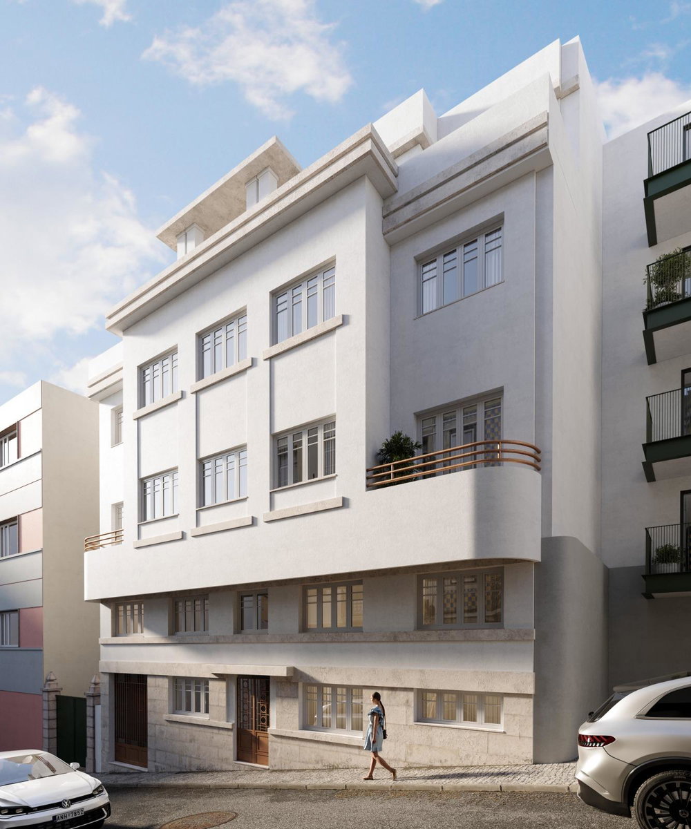 Renovated, Apartment, Principe Real with river view and terrace Lisbon