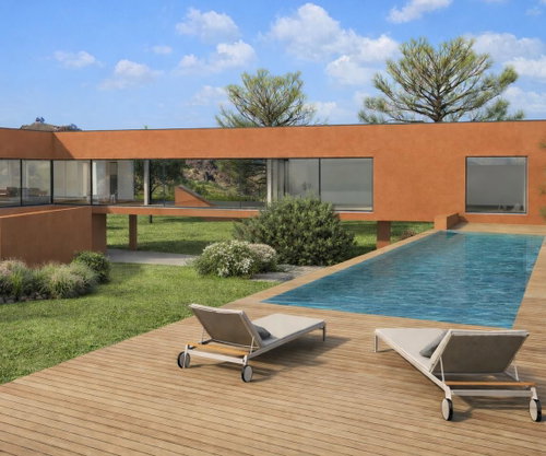 Plot of land for 4-bedroom home in Bom Sucesso, Óbidos 738114484