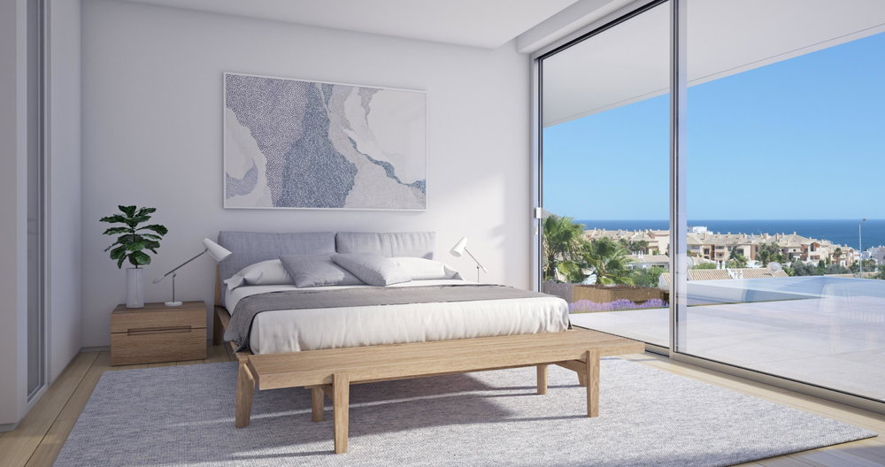 3-bedroom villa, new, with swimming pool and sea view in Luz, Algarve