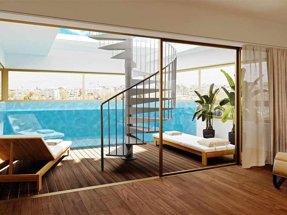 4-bedroom apartment with a pool in FOZ VILLAS, Porto
