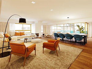4-bedroom apartment with a pool in FOZ VILLAS, Porto