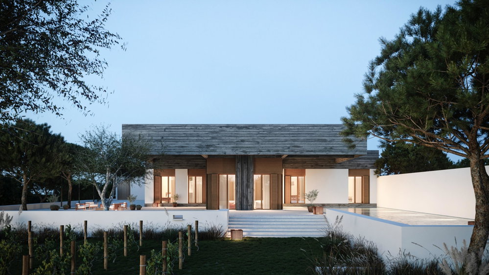 4-bedroom villa + studio, in the resort L’AND Vineyards