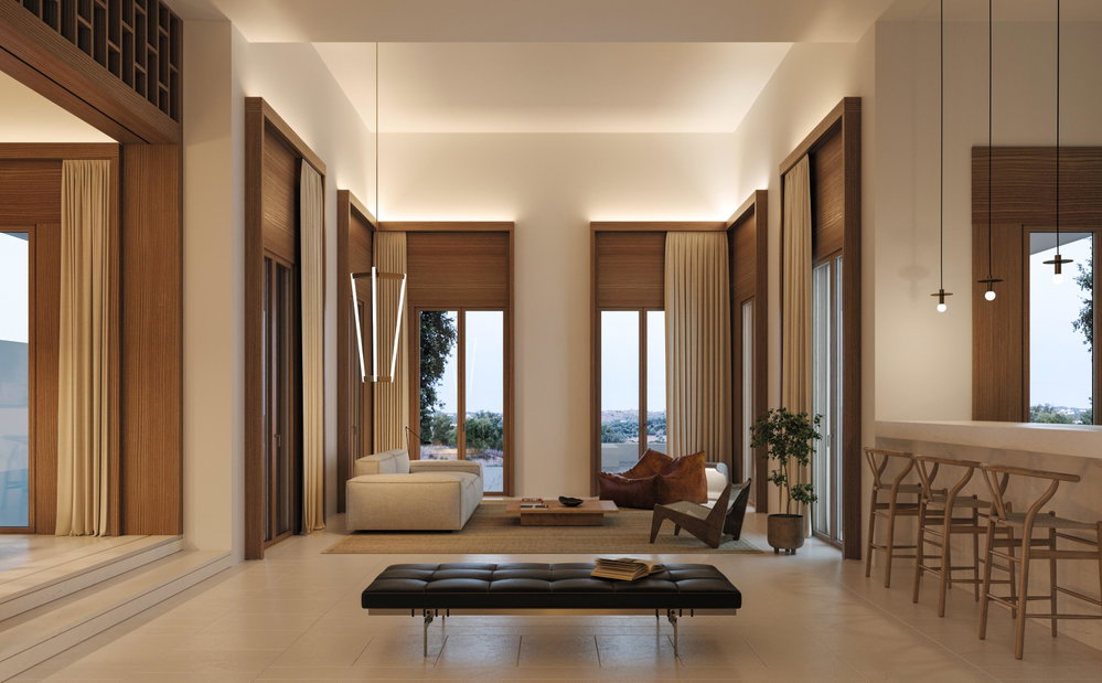 4-bedroom villa + studio, in the resort L’AND Vineyards