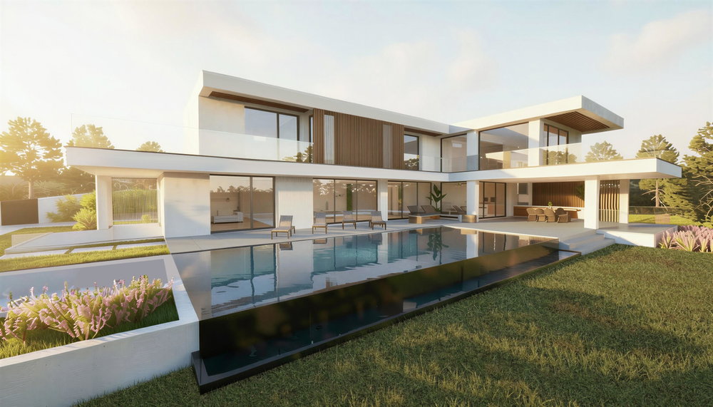 4-bedroom villa, with pool, garage, in Venda do Pinheiro