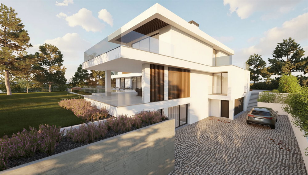 4-bedroom villa, with pool, garage, in Venda do Pinheiro