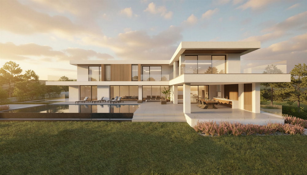 4-bedroom villa, with pool, garage, in Venda do Pinheiro