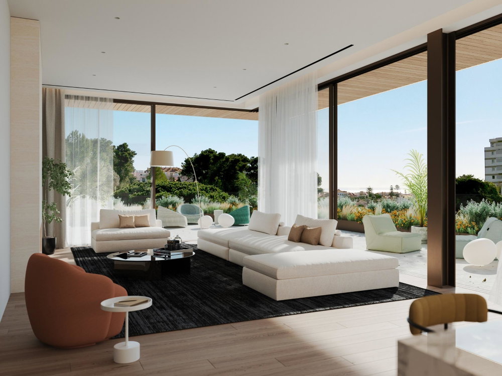 4 bedroom duplex with pool in ALTO Estoril, Cascais