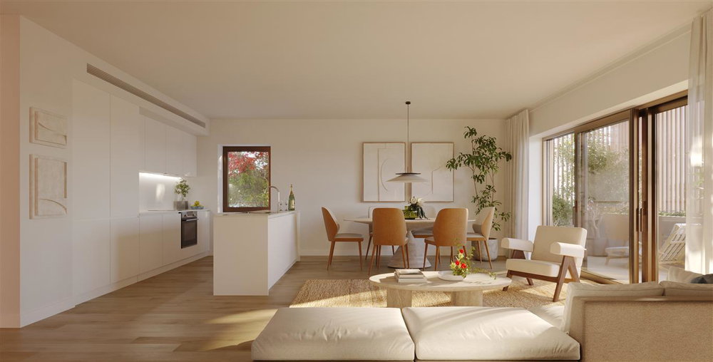 2 bedroom apartment with balcony in Telheiras, Lisbon