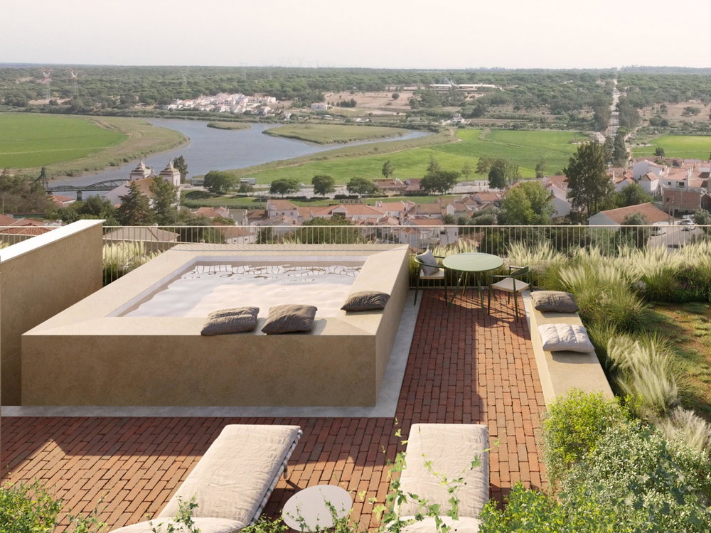 3-bedroom apartment with private pool in Alcácer do Sal