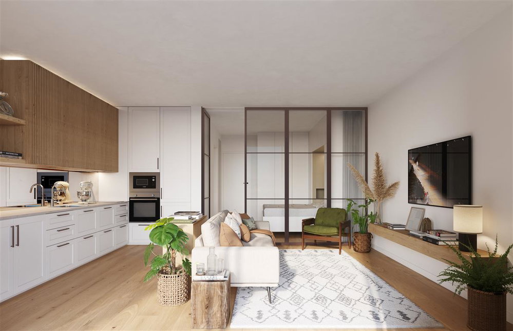 New 1-bedroom apartment, in KORI Cravel, Porto