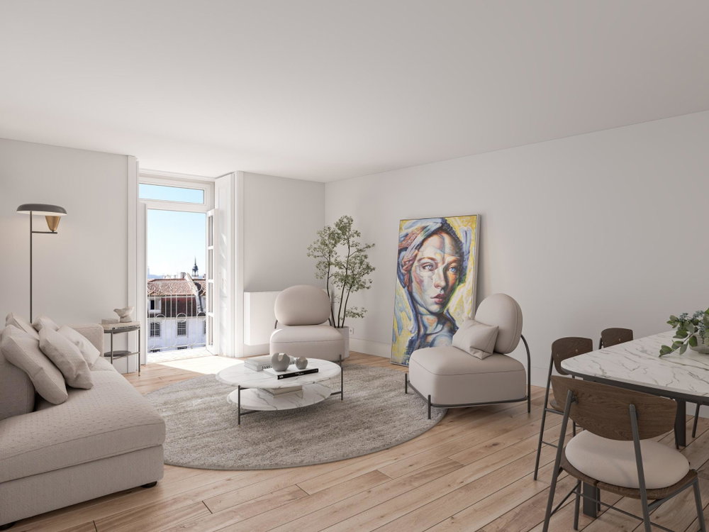 New 2-bedroom apartment with balcony at Stephens, in Lisbon