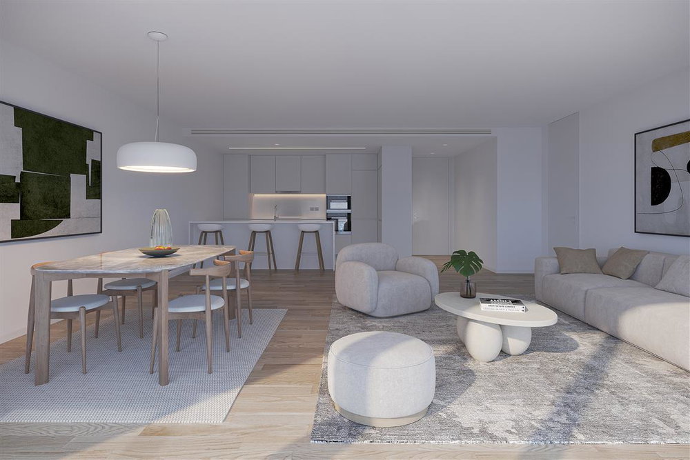New 3-bedroom apartment, in Sal D’ouro Coast, Porto