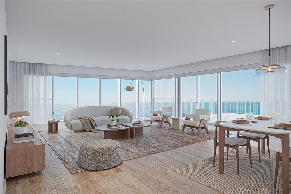New 3-bedroom apartment, in Sal D’ouro Coast, Porto