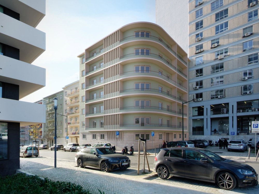 Apartamento T0, na zona das Amoreiras, em Lisboa