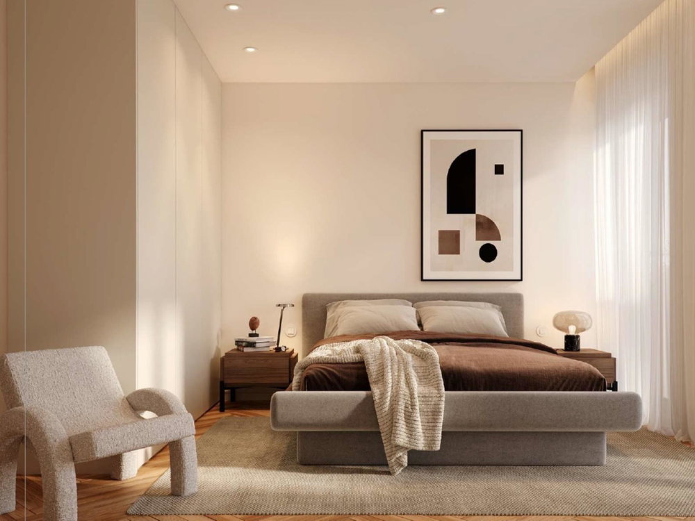 3-bedroom apartment with garden in a condominium, in Porto