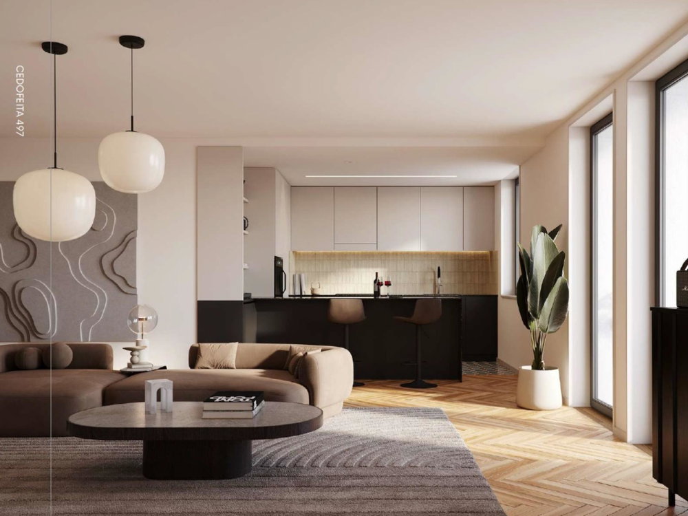 3-bedroom apartment with garden in a condominium, in Porto
