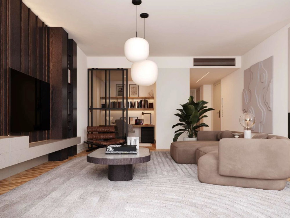3-bedroom apartment with garden in a condominium, in Porto