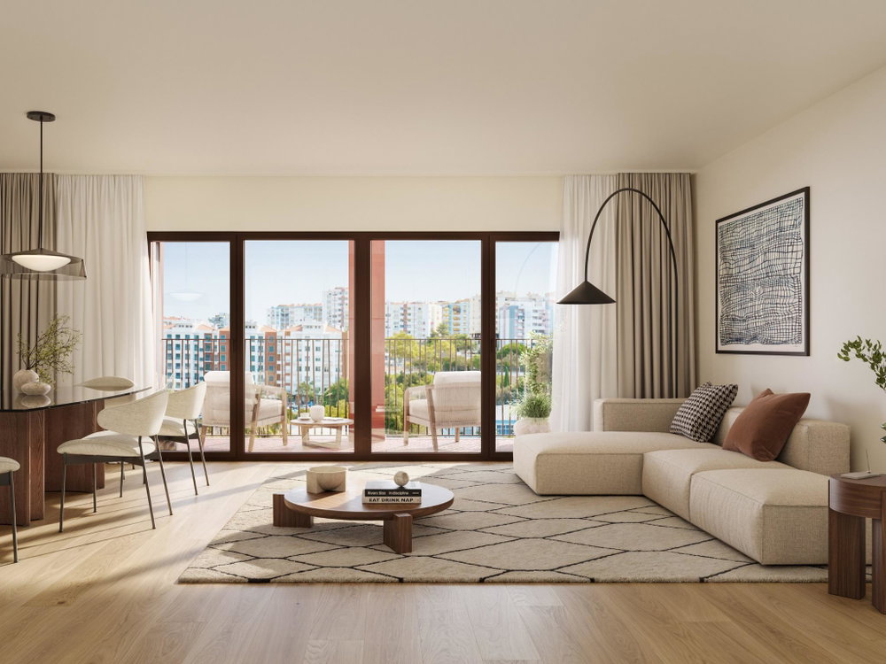 New 3-bedroom apartment at ALMAR Beach, Almada