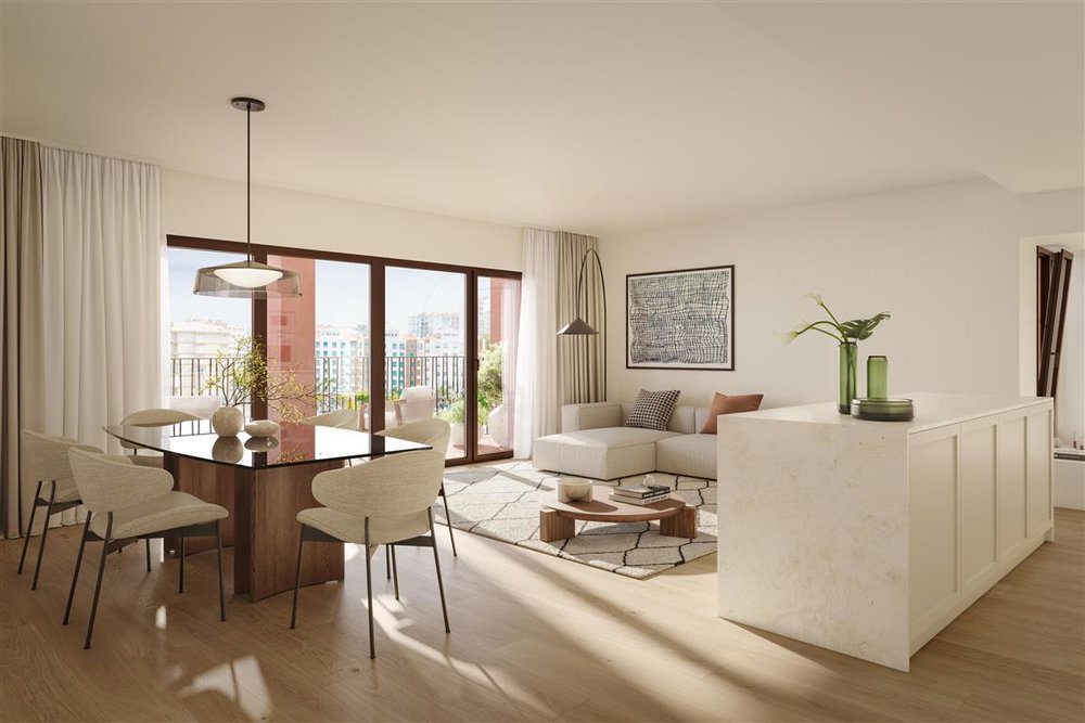 New 3-bedroom apartment at ALMAR Beach, Almada