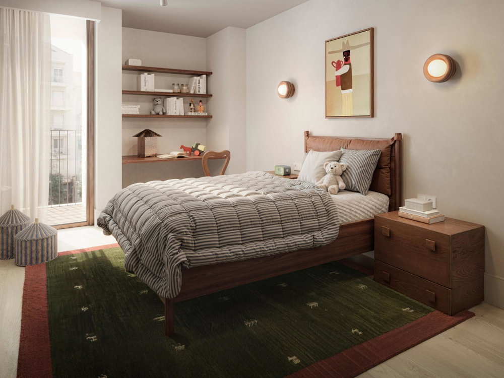 New 3-bedroom apartment, in Tomás Ribeiro 79, in Lisbon