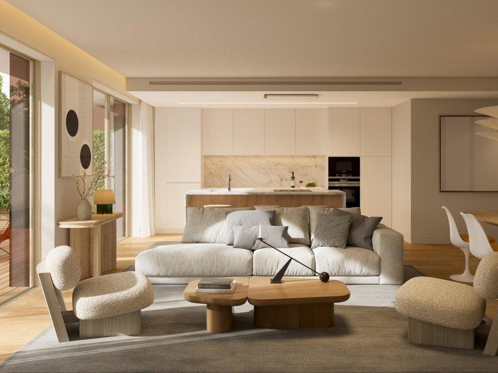 3-Bedroom Apartment at Raiz Development, Avenida Boavista, Porto