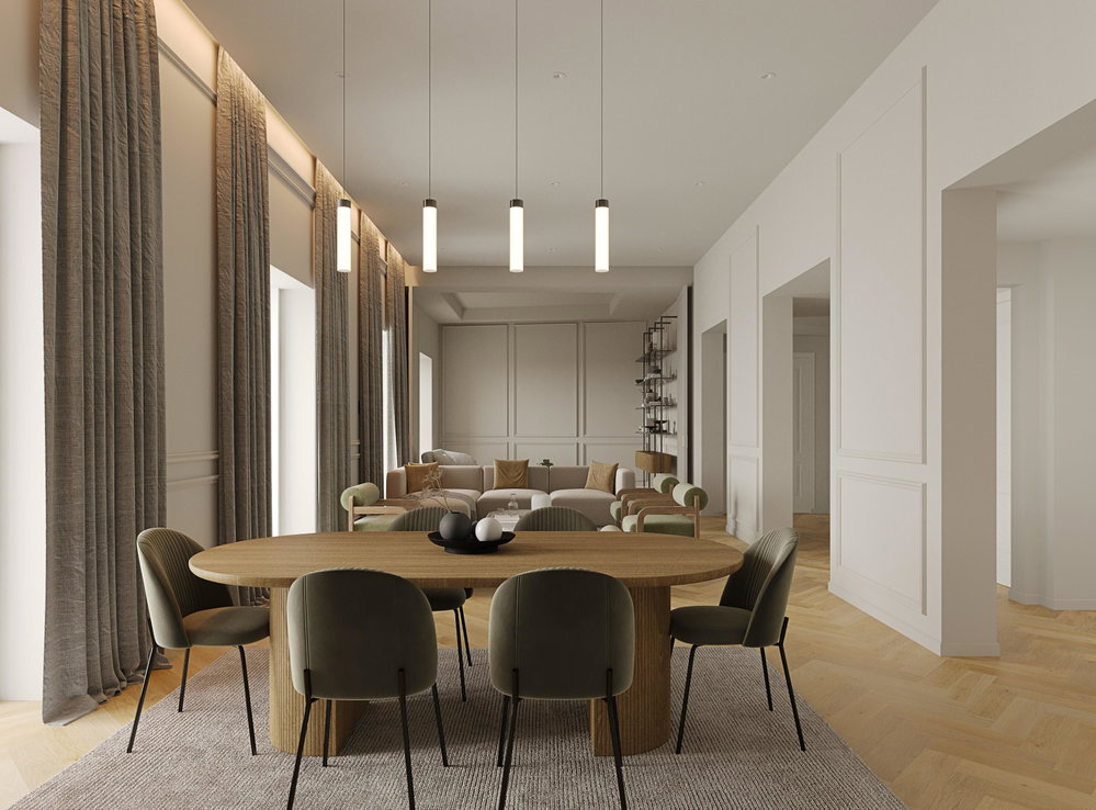 Renovated 3-bedroom apartment in Chiado, Lisbon