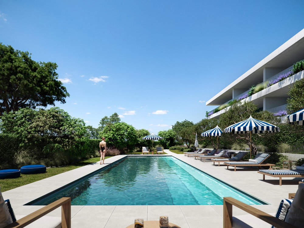3-bedroom apartment in Alvôr The Breeze gated community, in the Algarve