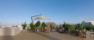 3-bedroom apartment with terrace and parking, in Porto