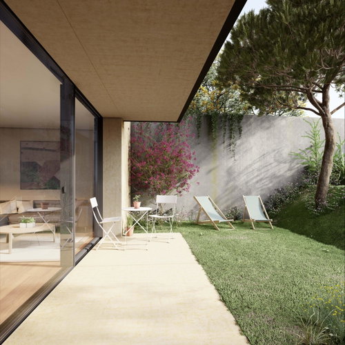 3 bedroom duplex apartment with garden, in Foz, Porto.
