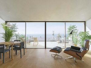 3 bedroom duplex apartment with garden, in Foz, Porto.