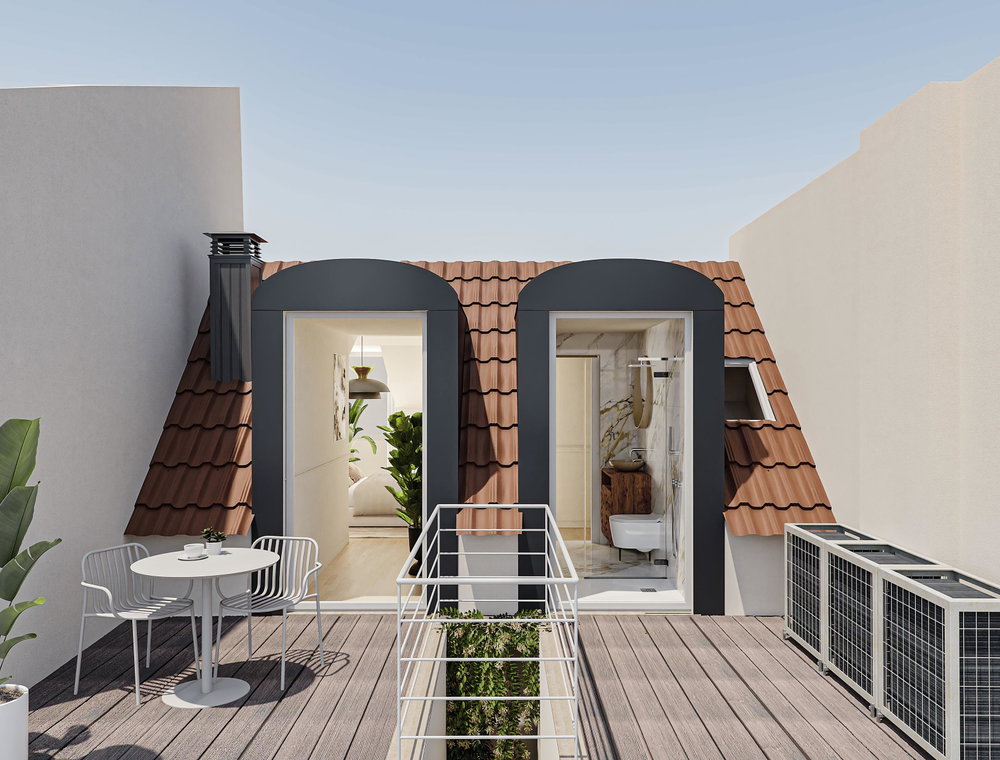 Duplex two-bedroom apartment with balconies at Rosa 52, Lisbon. 1757716476