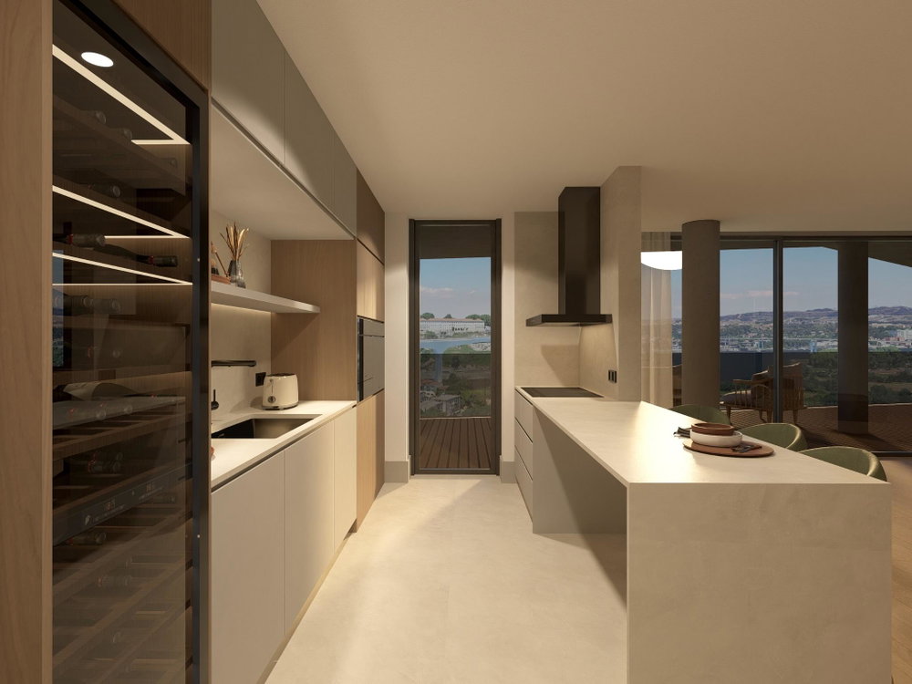 New studio apartment, at Lurion, in Vila Nova de Gaia, Porto