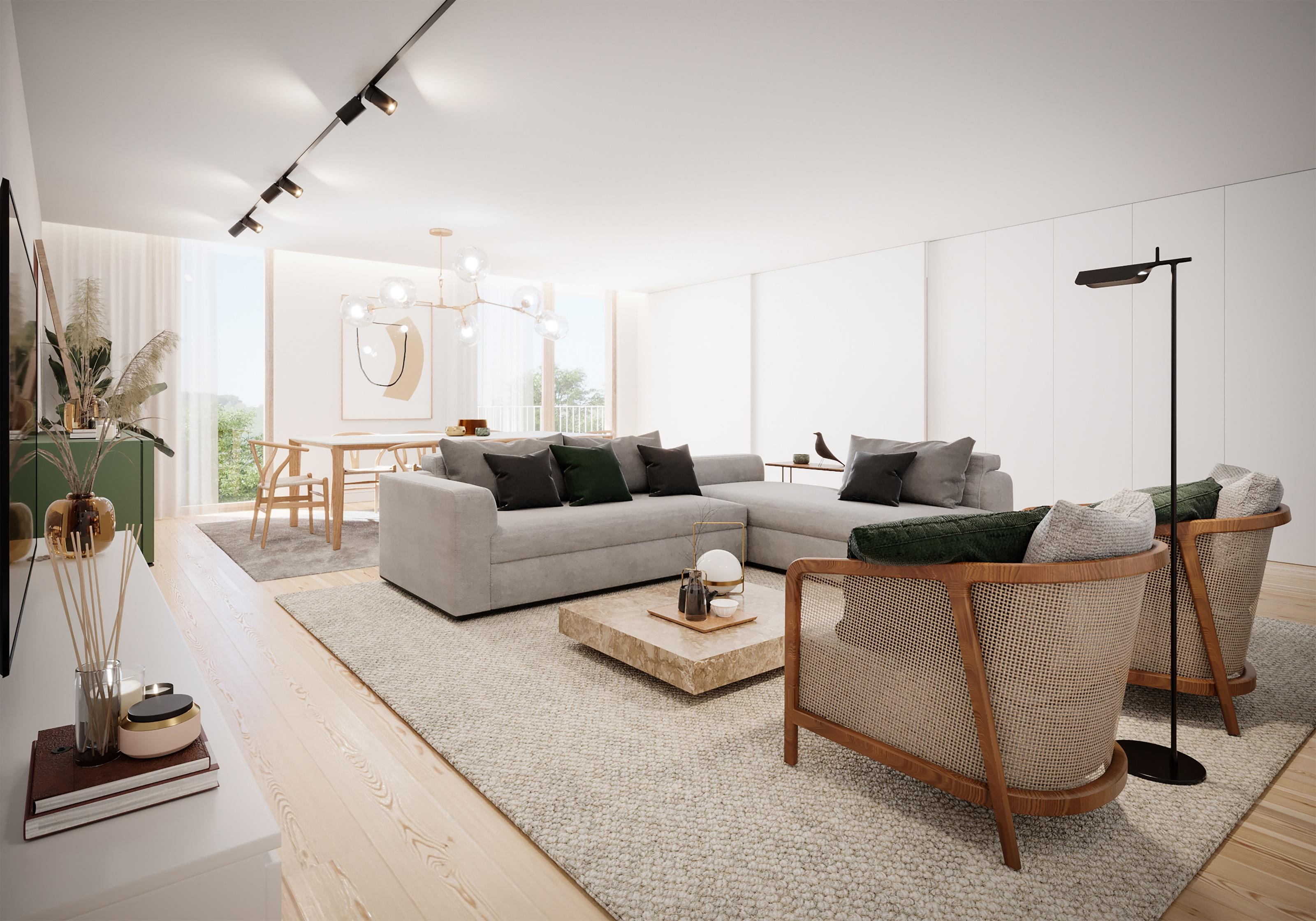 4- bedroom duplex penthouse apartment with garage Porto