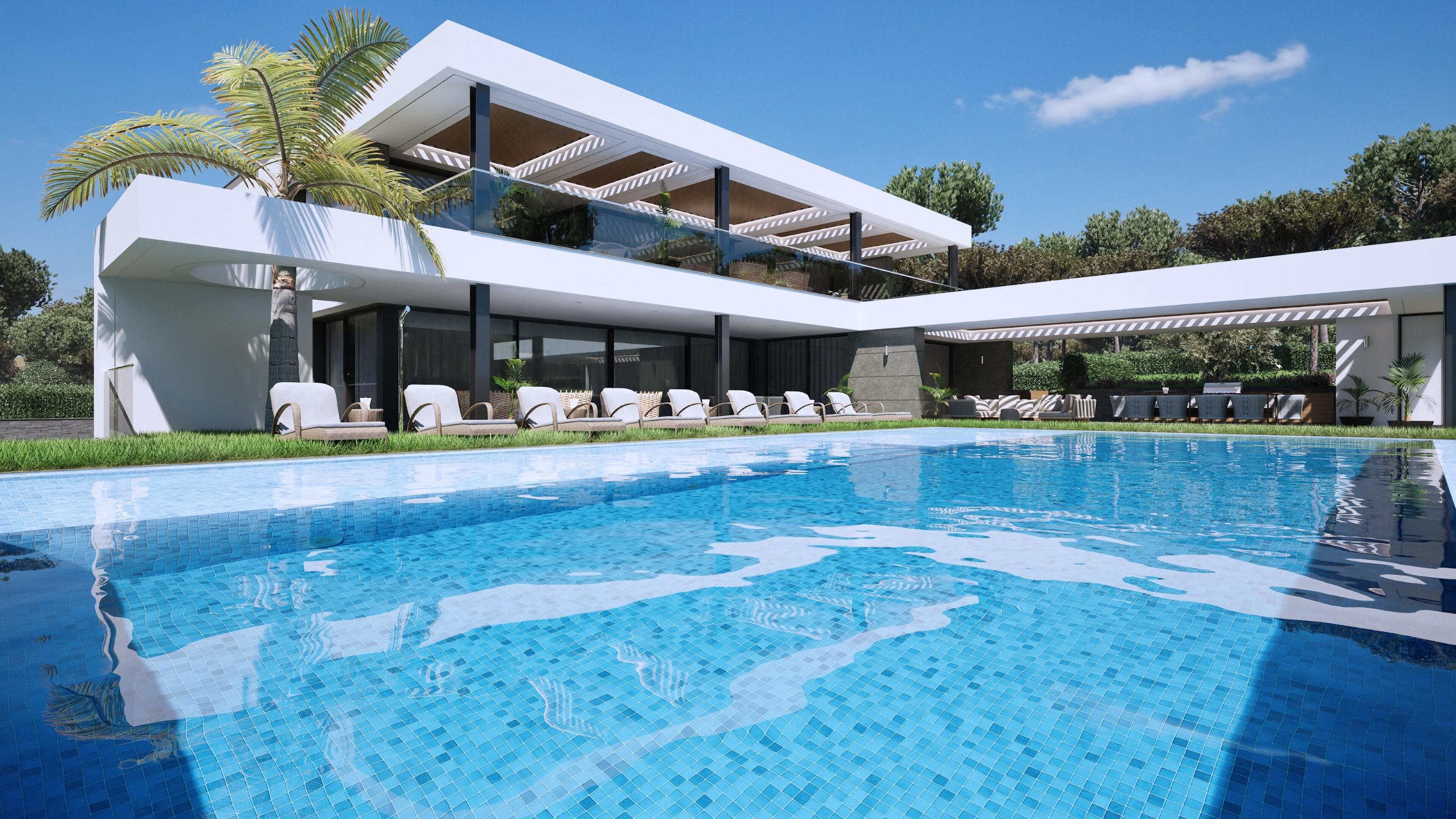 5 bedroom villa with swimming pool and parking in Vilamoura